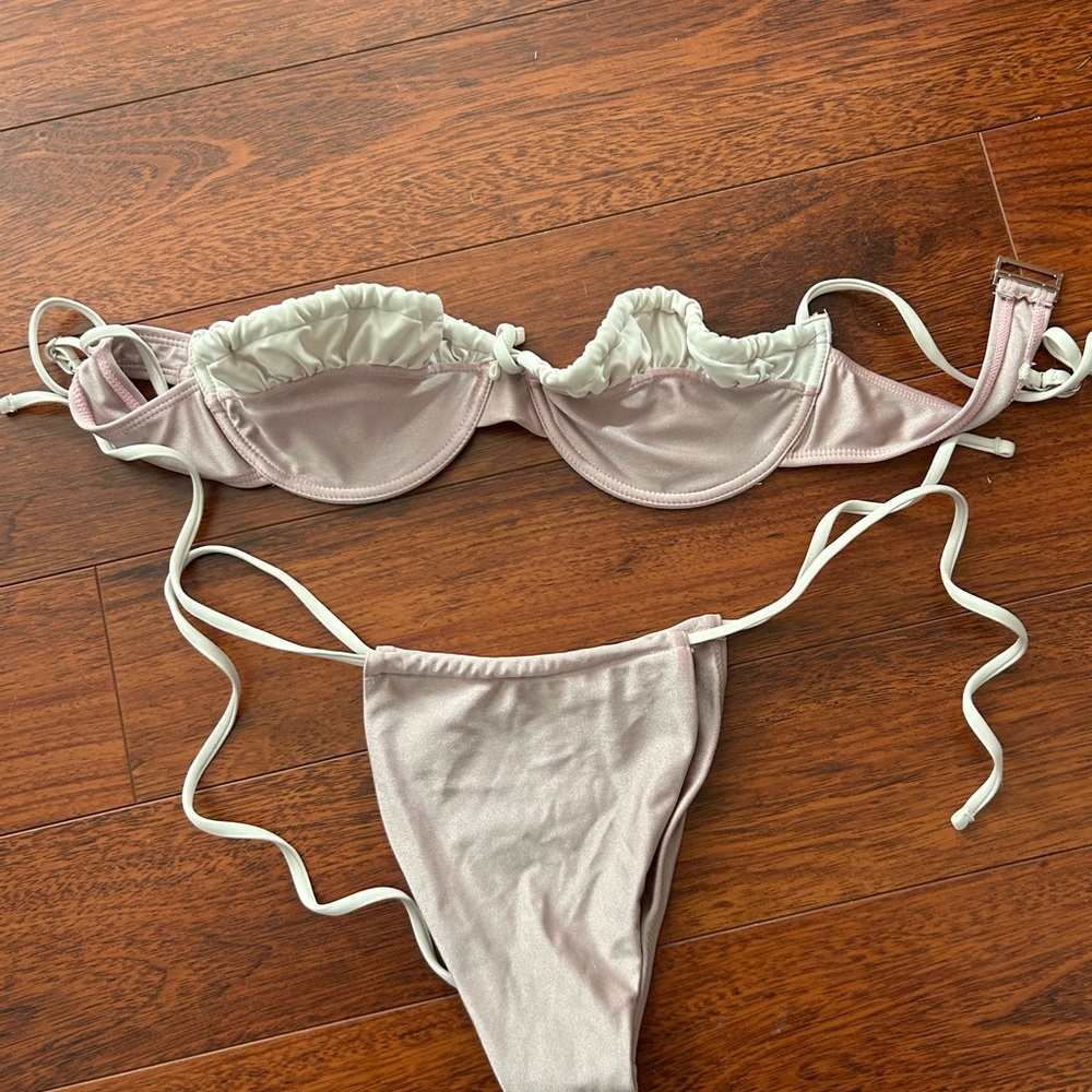 Elegant Pink Bikini Set